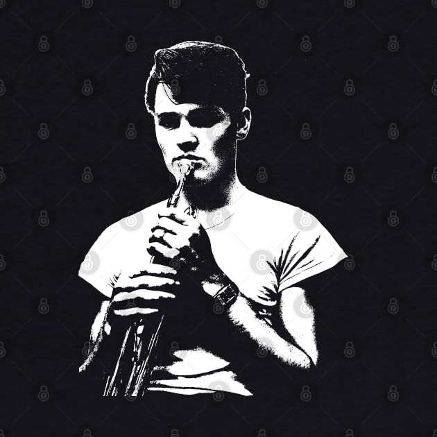 Chet Baker - The thinker by PiedPiper